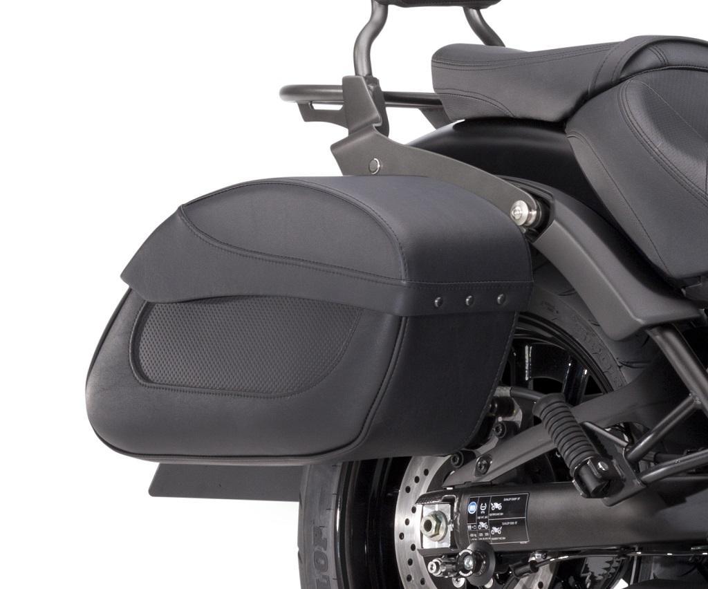 Brackets for leather side bags Quick Release for Vulcan S (Bj.15-19) original Kawasaki