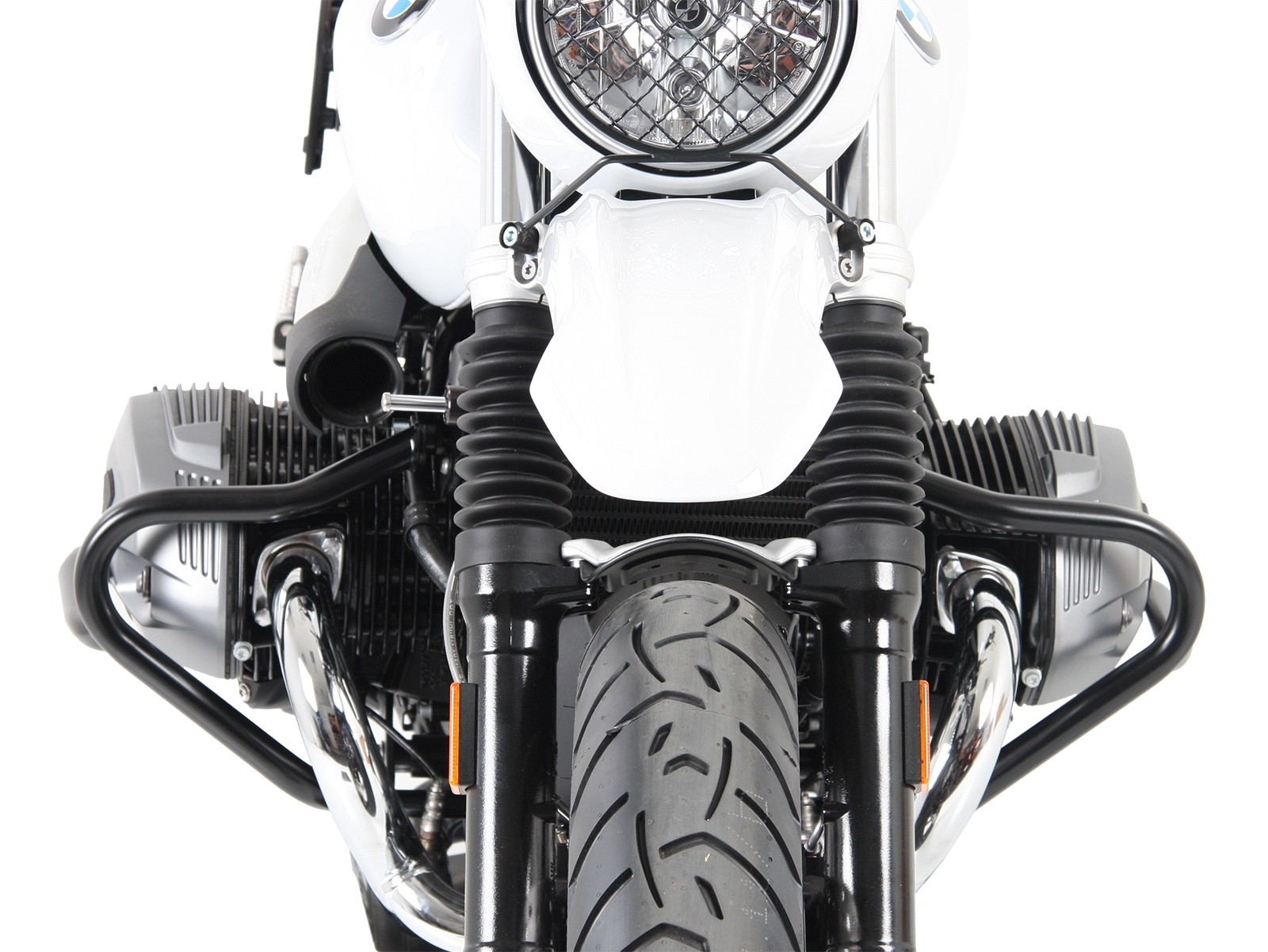 Engine guard silver for BMW R nineT Urban G/S (17-23) Hepco & Becker