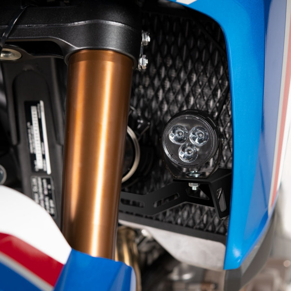 Auxiliary headlight bracket kit for Honda CRF 1000 L Africa Twin (16-19) - Barracuda