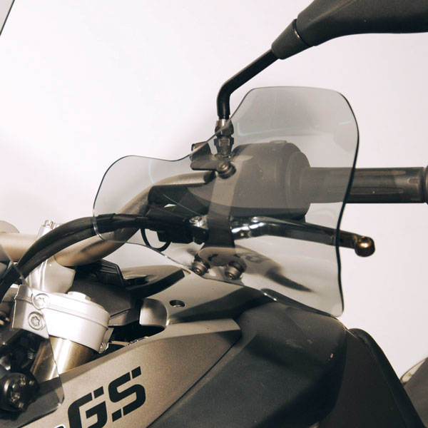 Hand protectors for BMW F 650 /800 GS (08-12), light smoke