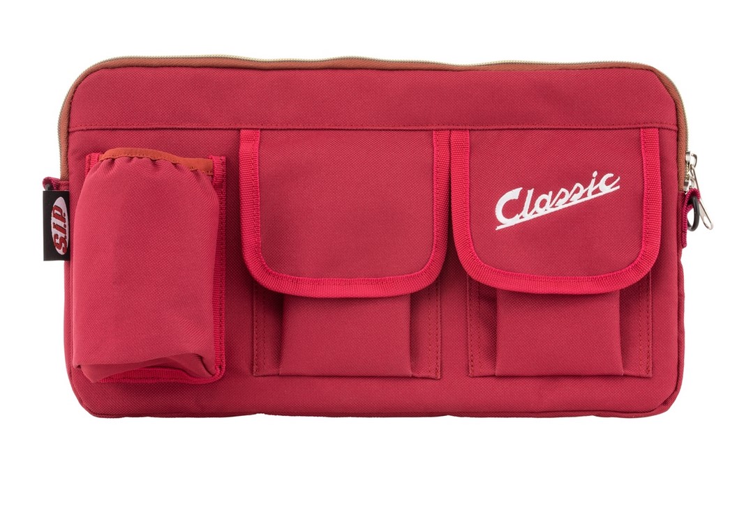Bag "Classic" for luggage compartment / glove box Vespa - red, nylon