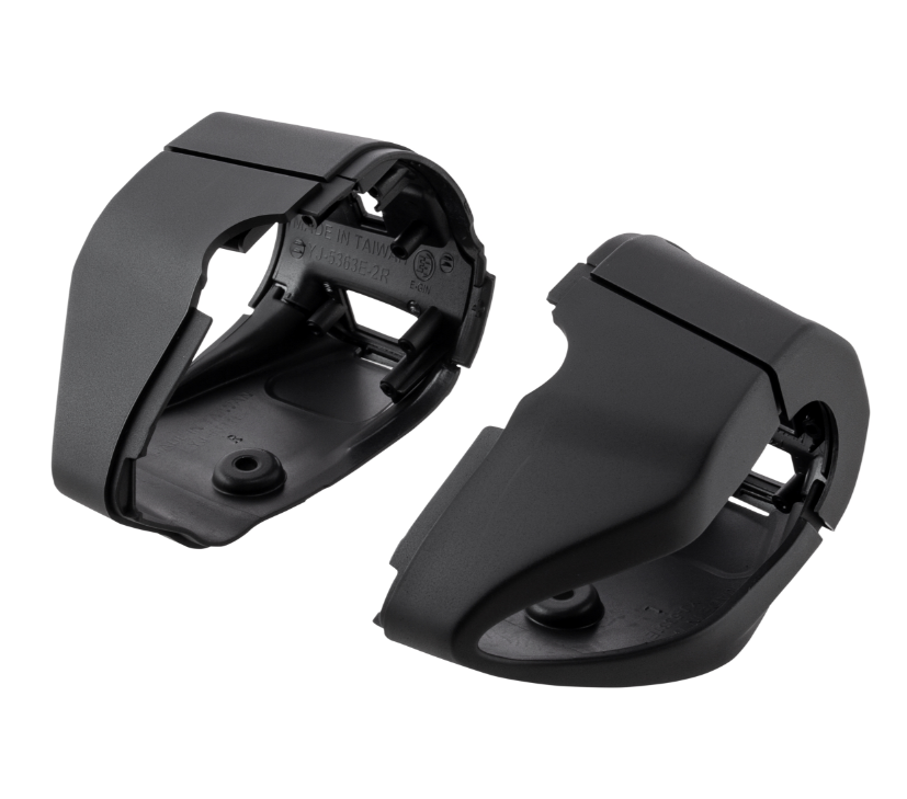 Cover switch unit, left & right for Vepsa Primavera/Sprint, black matt