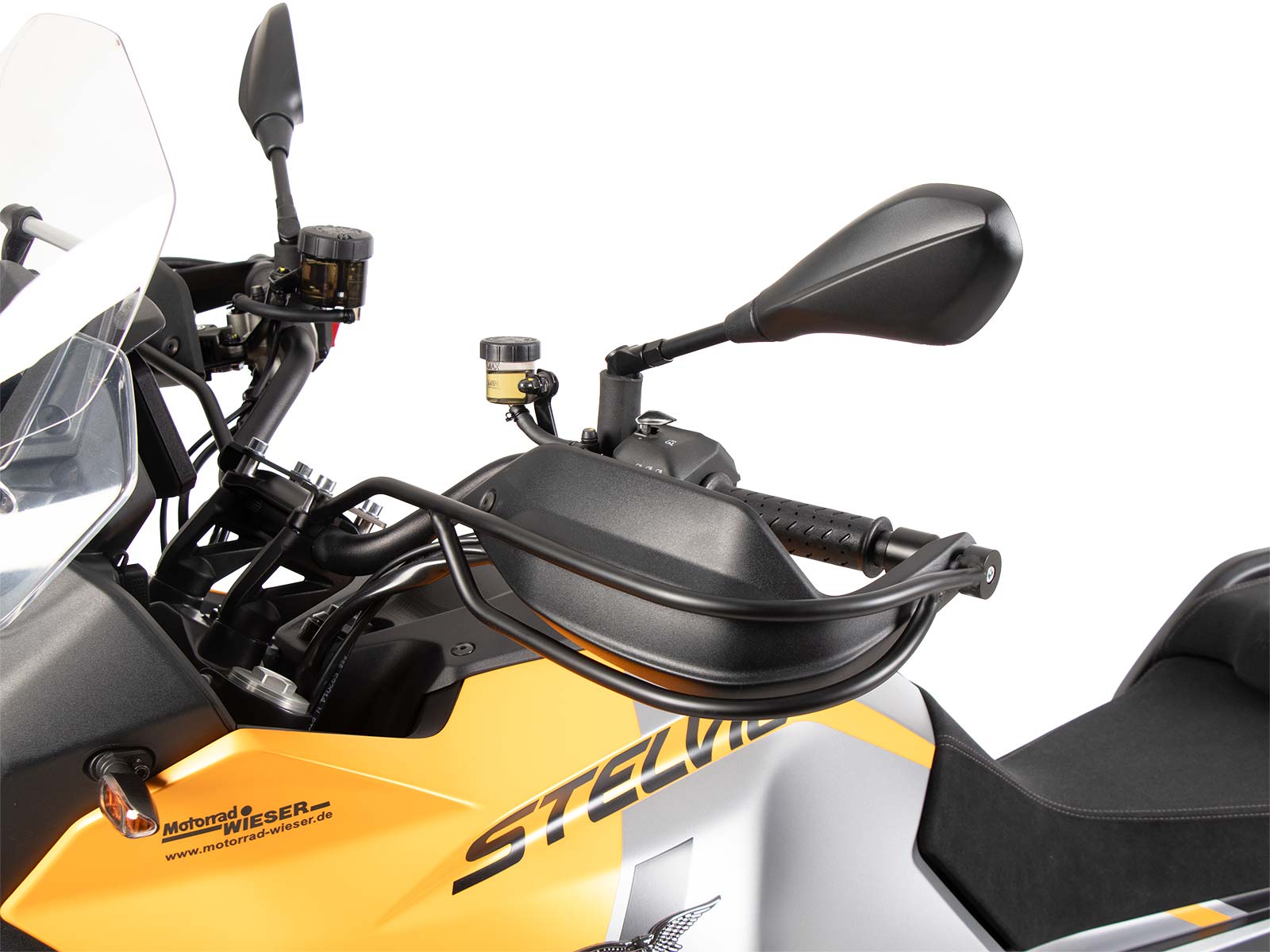 Grip guard for Moto Guzzi Stelvio (24-) Hepco & Becker