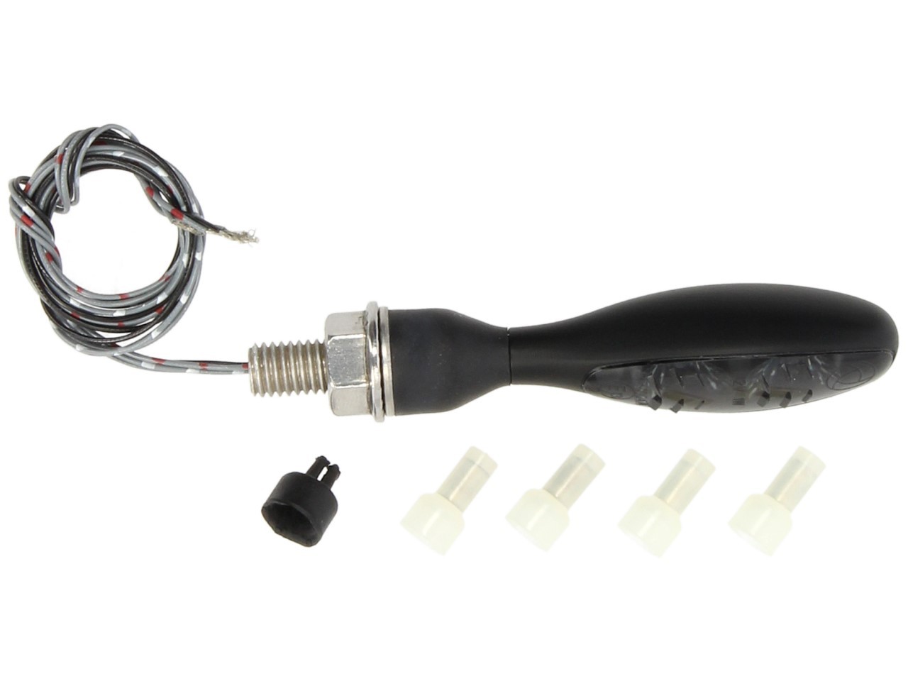 Kellermann turn signal, rear and brake light, Micro 1000 DF Dark, steel, LED, HL/HR, 12 V, matt black