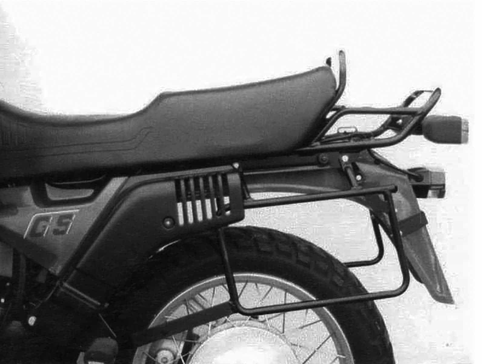 Side case carrier fixed black for BMW R 100 GS Paris-Dakar (89-96) Hepco & Becker