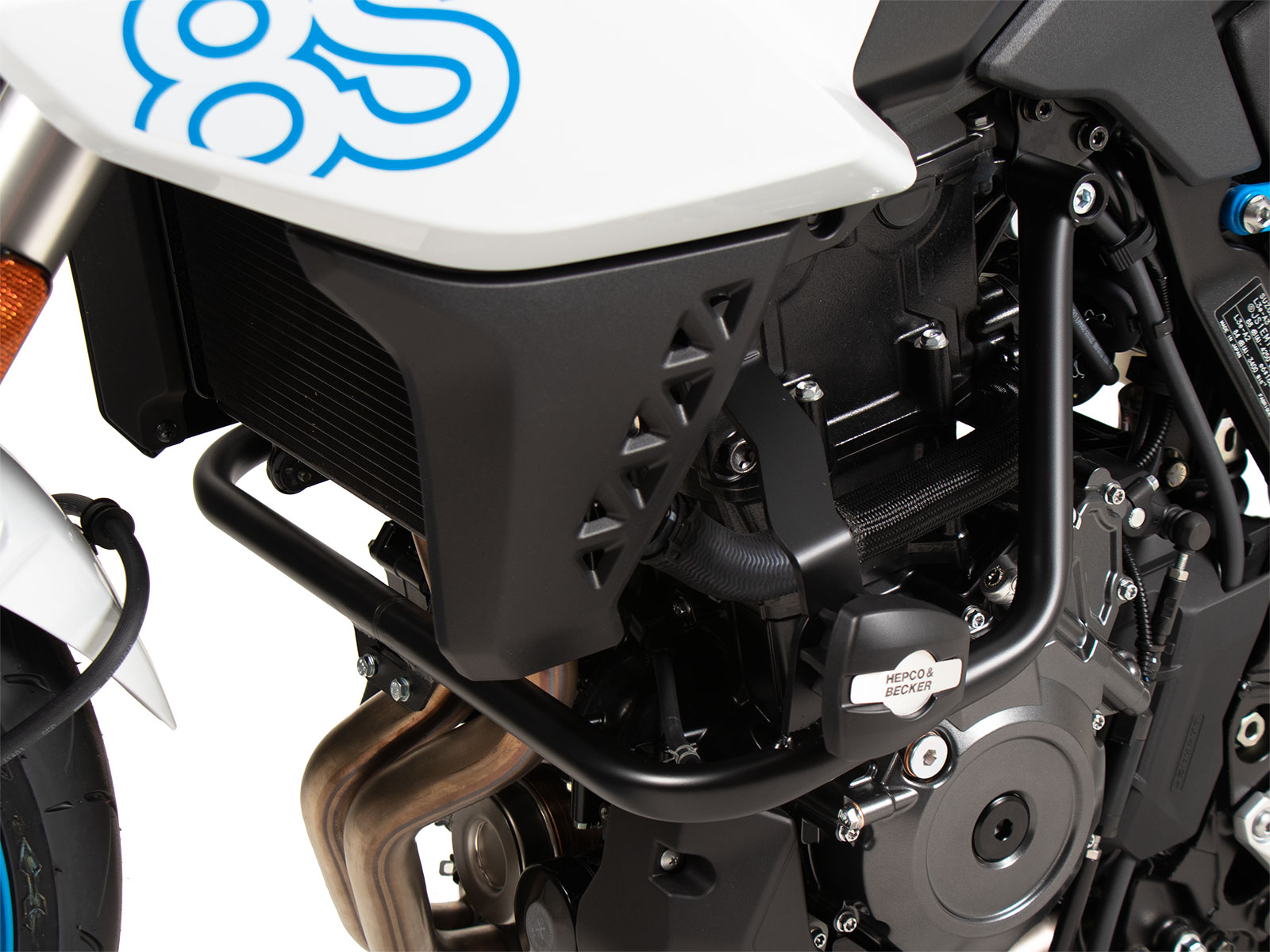 Engine Guard black incl. ProtectionPad for Suzuki GSX-8S (23-) Hepco & Becker