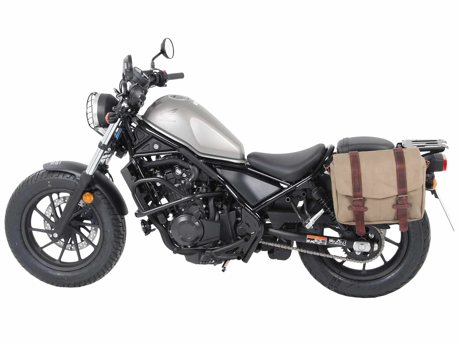 C-Bow side carrier black for Honda CMX 500 Rebel (17-) Hepco & Becker