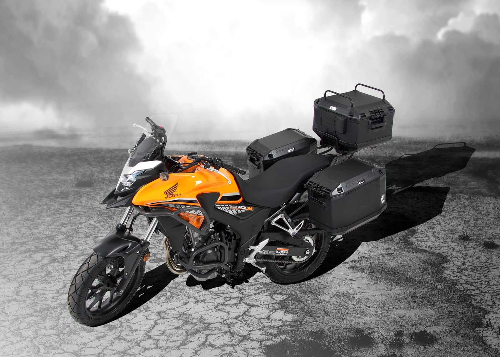 Easyrack anthracite for Honda CB 500 X (17-18) Hepco & Becker