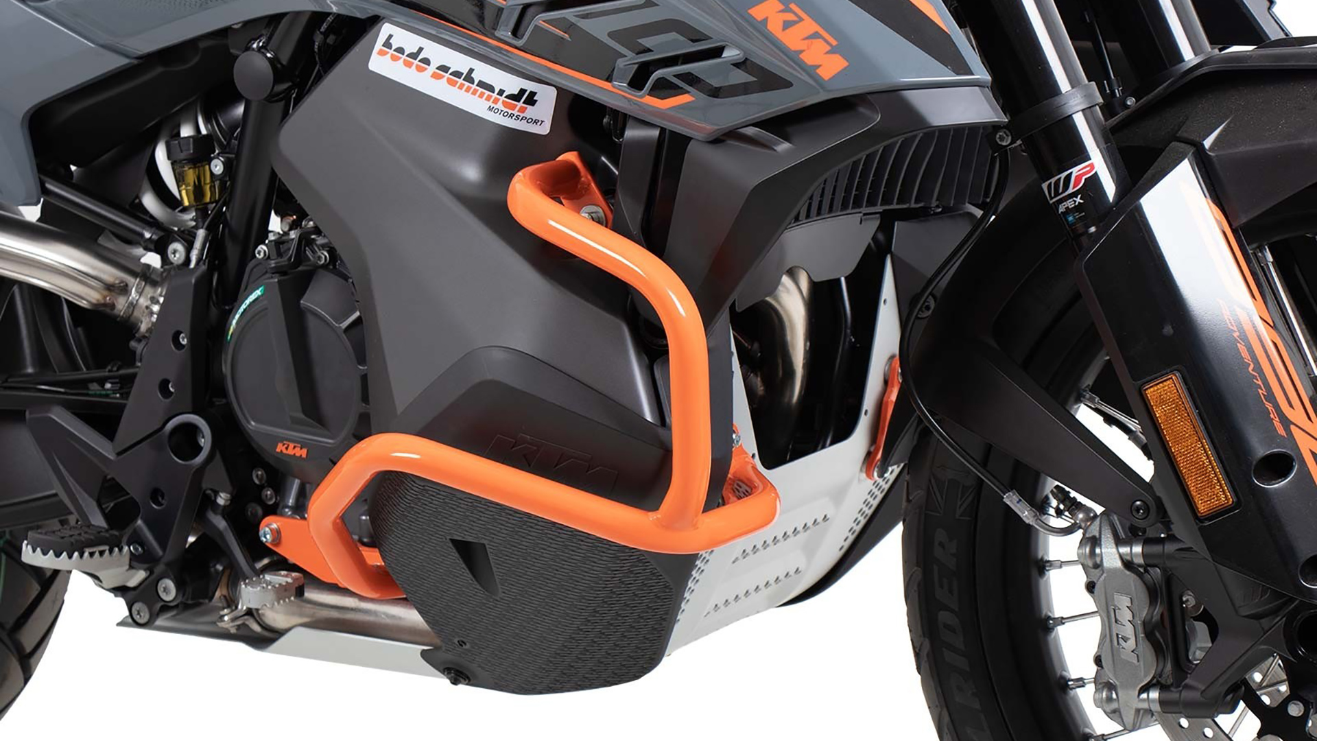 Engine Guard orange for KTM 890 Adventure (21-) Hepco & Becker
