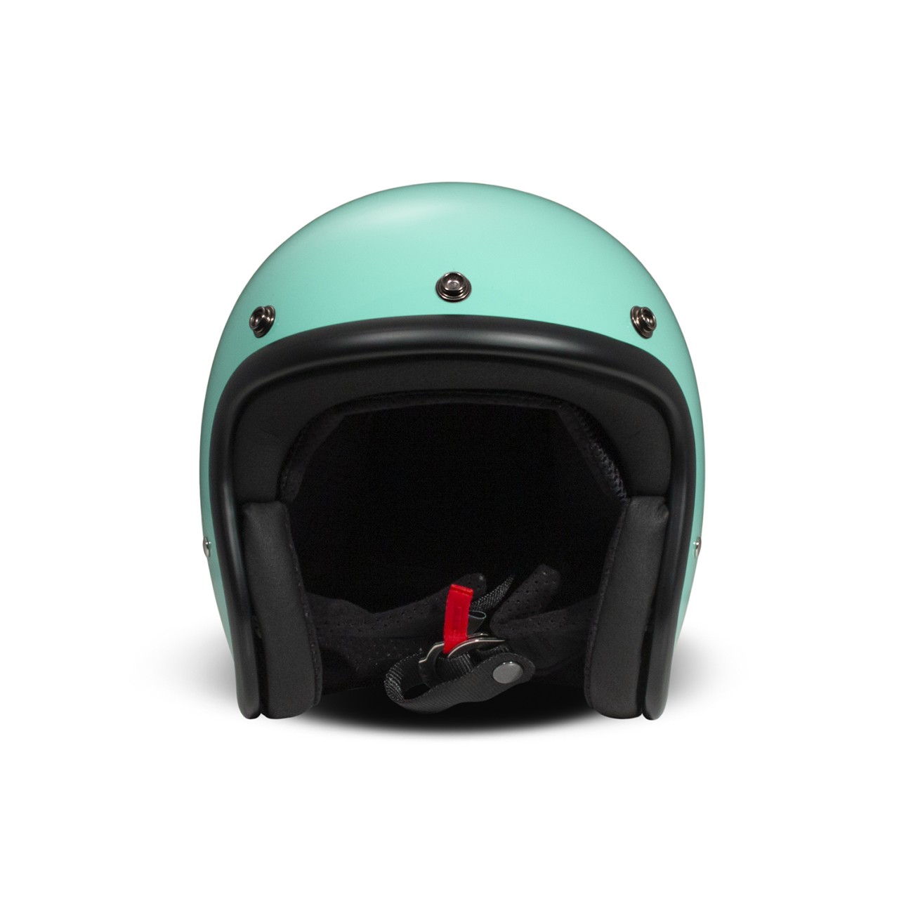 DMD jet helmet Retro, turquoise, glossy, fiberglass, ECE 22.06