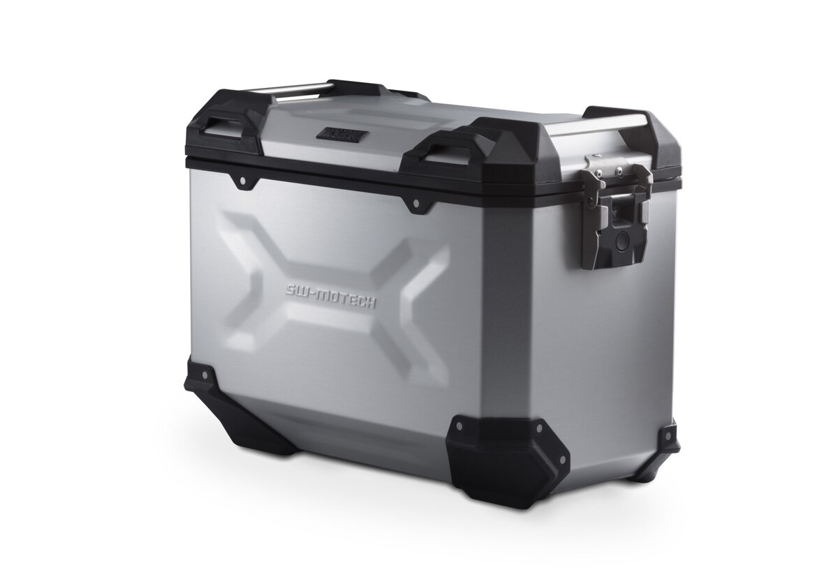 SW-Motech TRAX ADV L aluminum case 45L silver, right for Honda XL 750 Transalp (23-) SW Motech