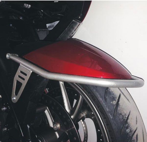 Front mudguard bumper for BMW K 1600 GT /GTL (10-16), gray