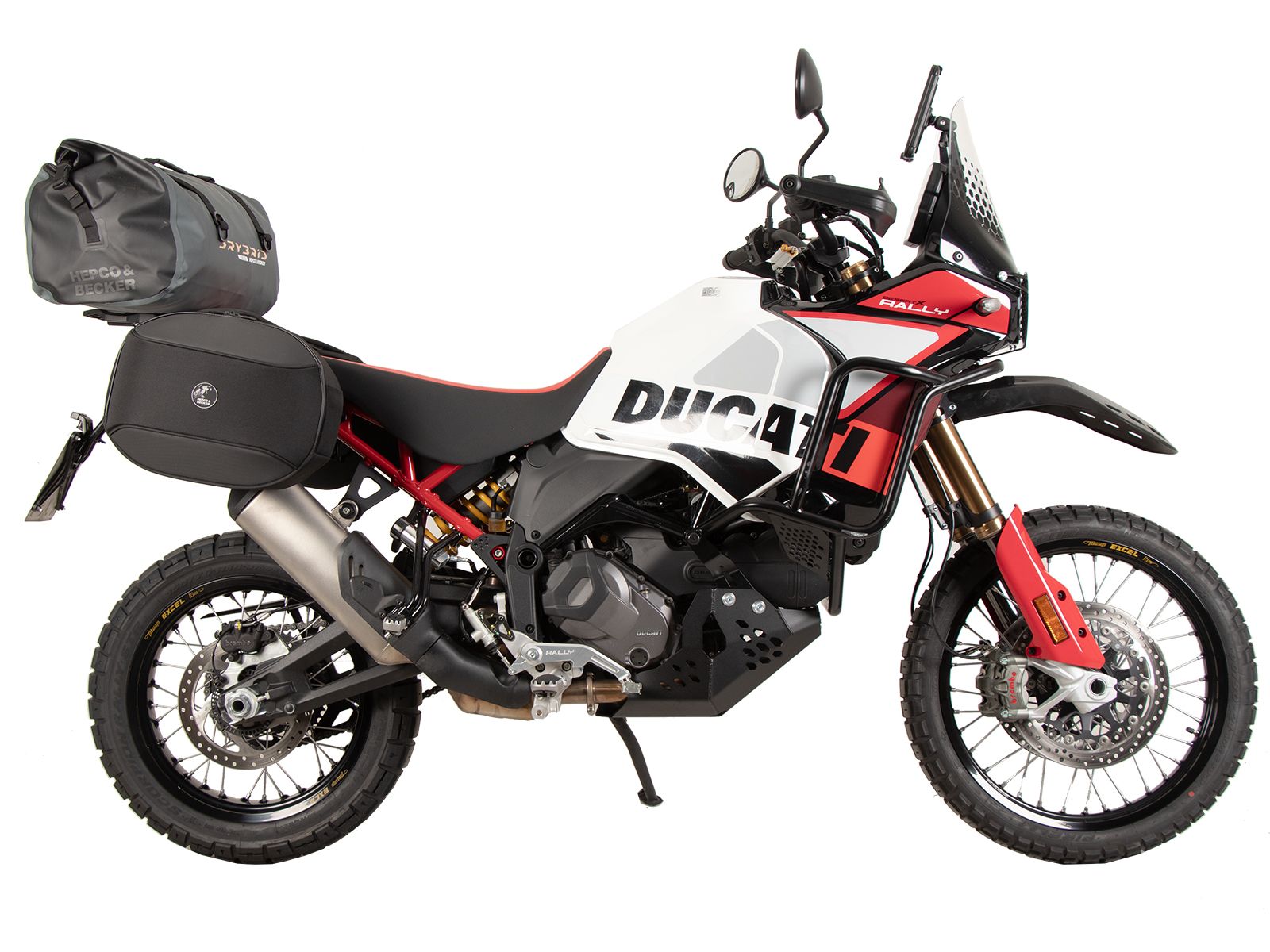 Luggage rack extension for Ducati Desert X Rally (24-) Hepco & Becker