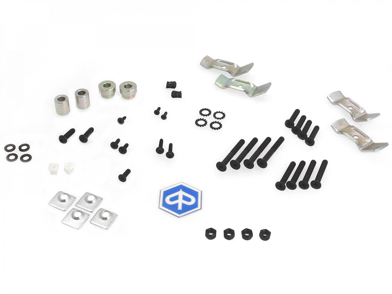 Top Case Kit (incl. mounting plate), 37 l, black matt for Piaggio MP3 125 / 300 / Sport HPE