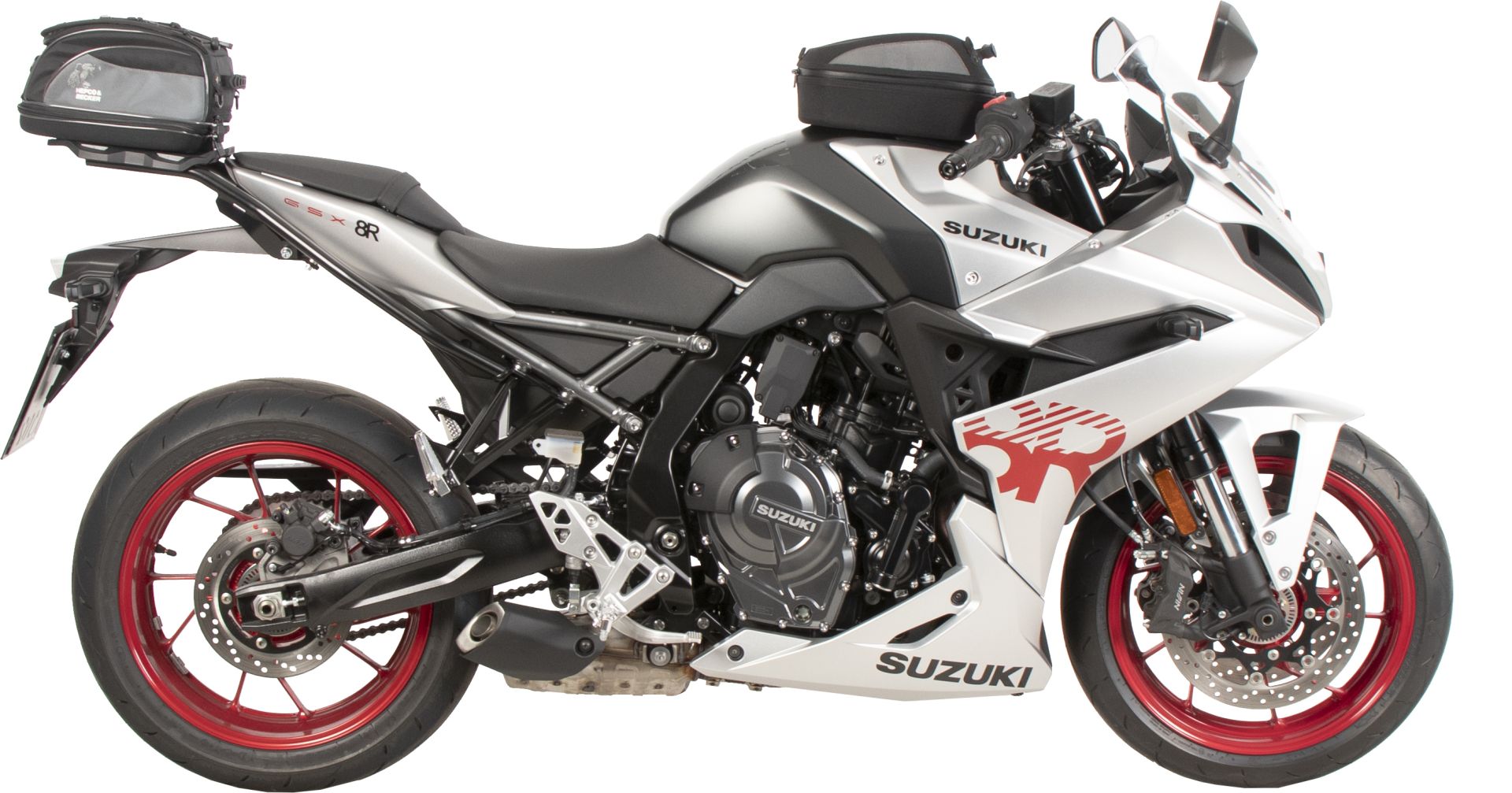 Smartrack rear carrier black for Suzuki GSX-8R (24-) Hepco & Becker