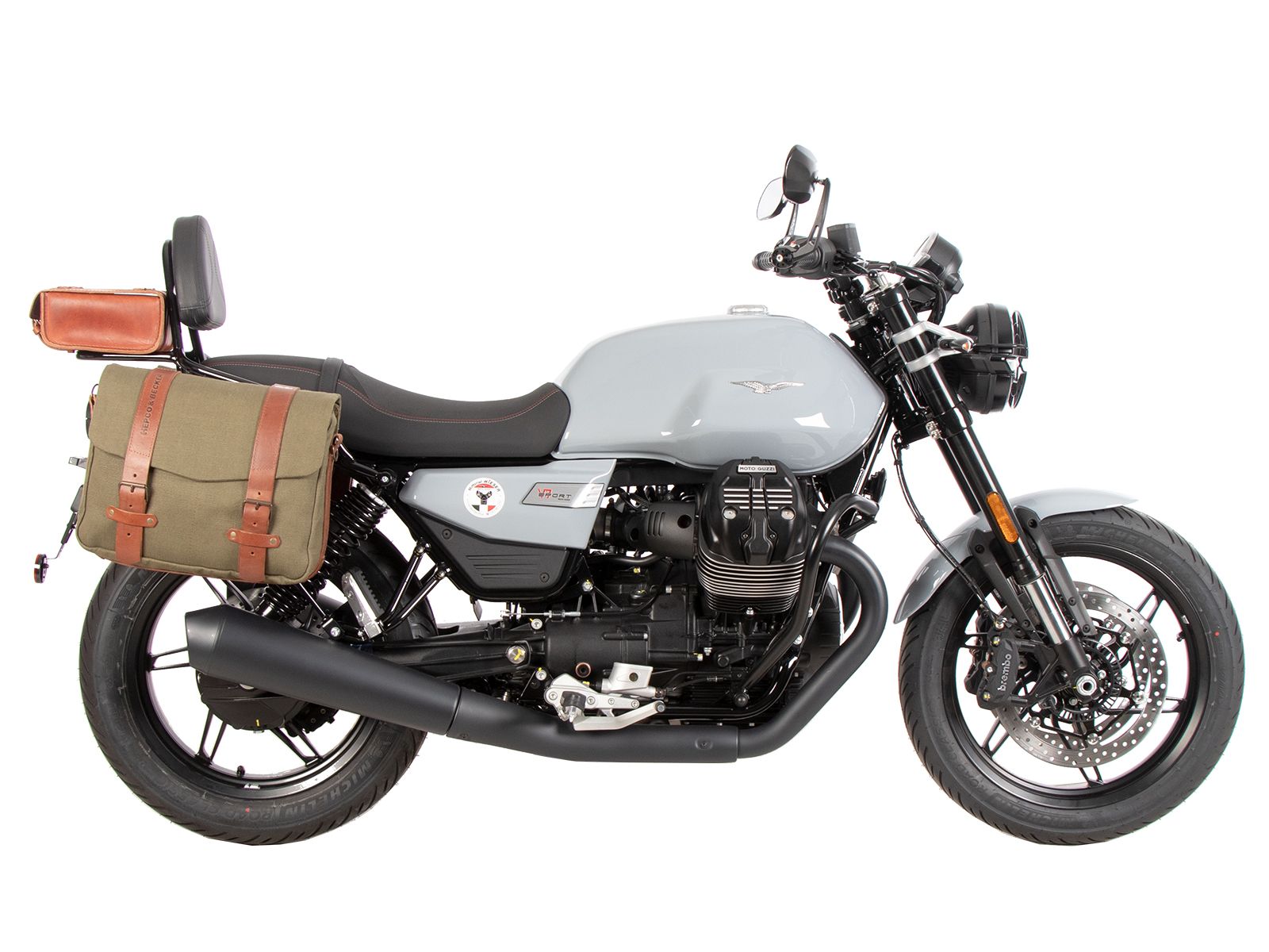 C-Bow side carrier black for Moto Guzzi V7 850 Sport (25- ) Hepco & Becker