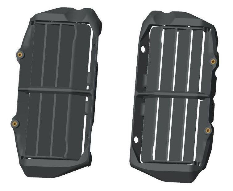 Original radiator guard for Husqvarna FS 450