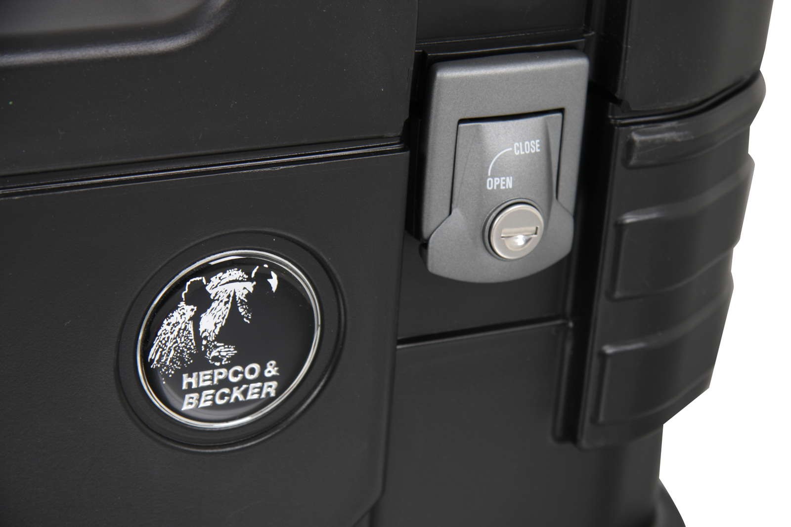 Gobi side case set Black Edition incl. luggage hooks Hepco & Becker