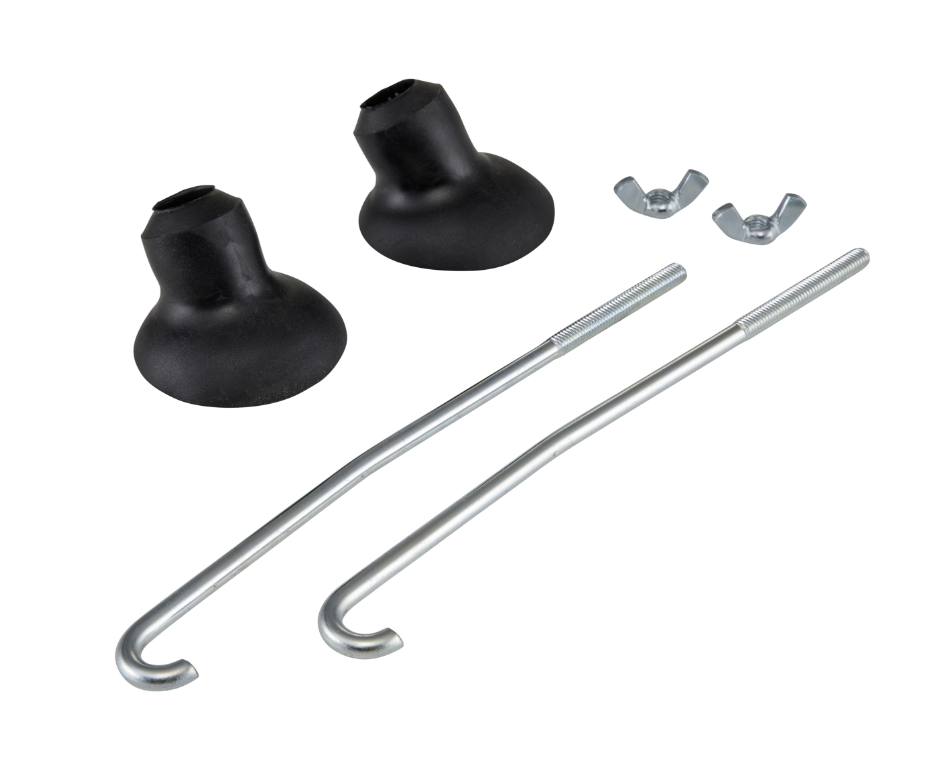 Luggage rack front for Vespa PX 80-200cc, foldable, black