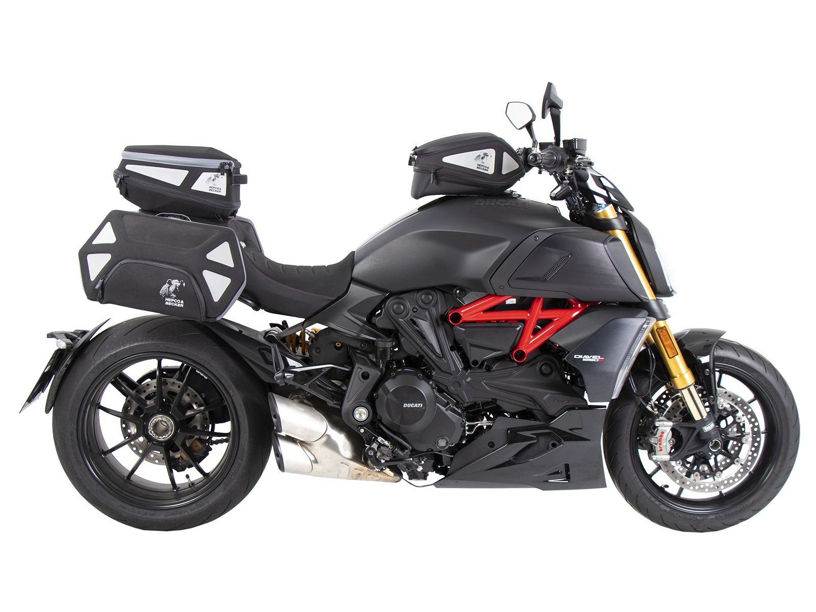Tank bag Royster 5-8 ltr. black Hepco & Becker