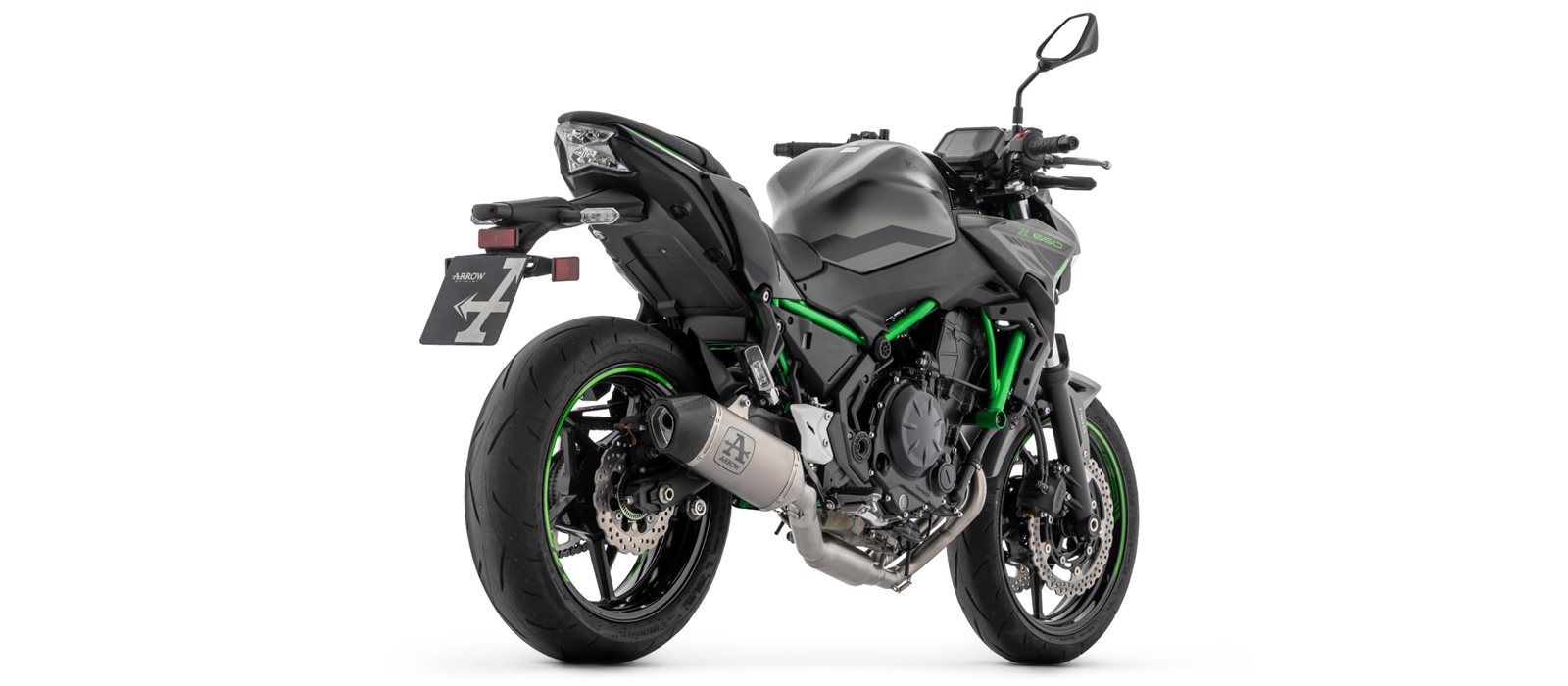 ARROW complete system titanium for Kawasaki Ninja 650, Z650 model year 2024-
