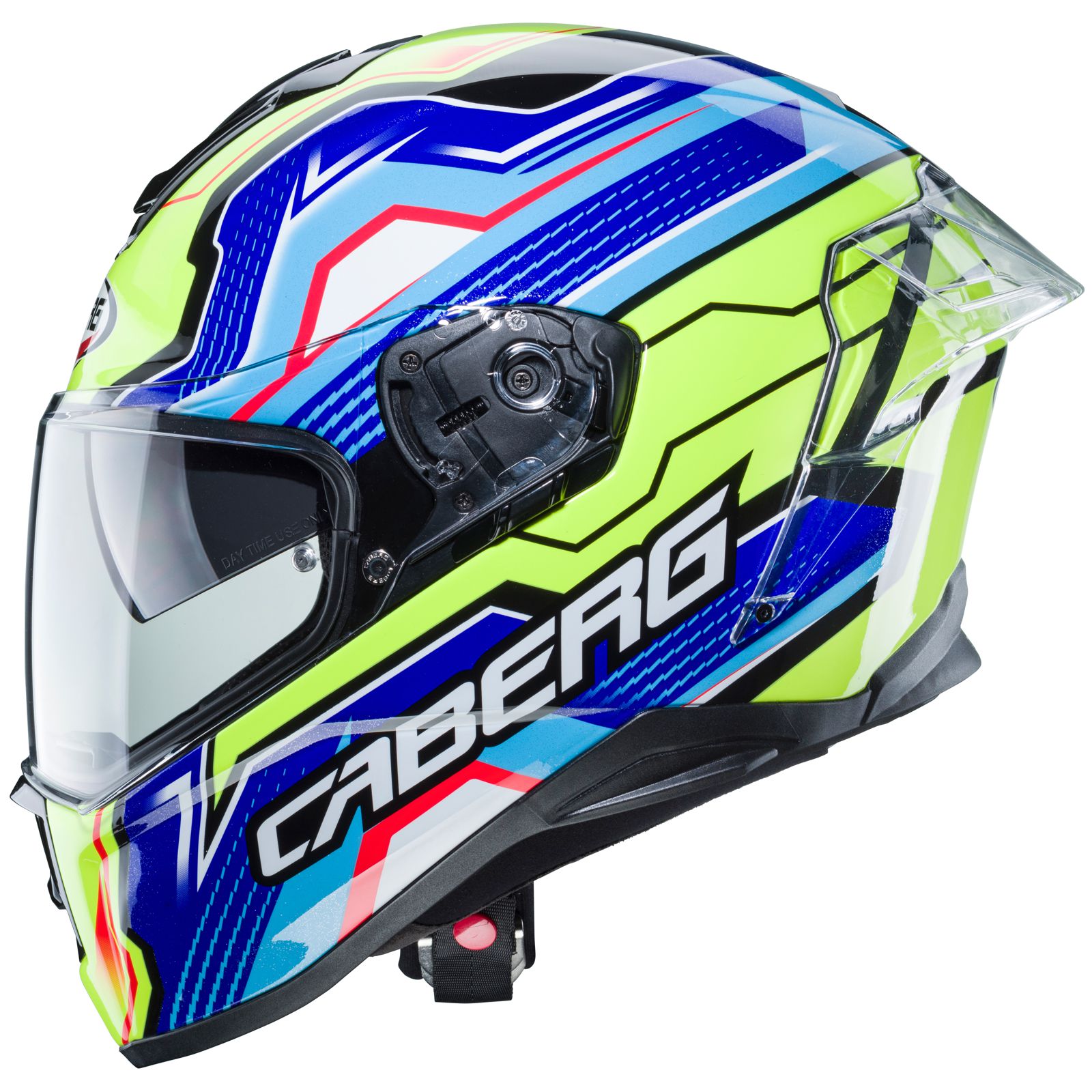 Caberg Helmet Drift Evo LB29, black / blue fluo yellow