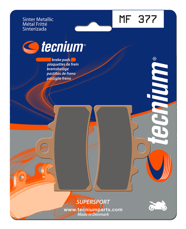 Tecnium Street Performance sintered metal brake pads - MF377