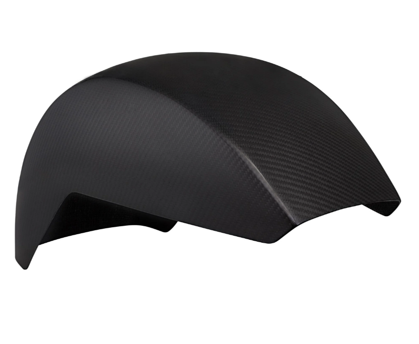 Mudguard EVO II for Vespa PX 80-200cc, carbon, clear