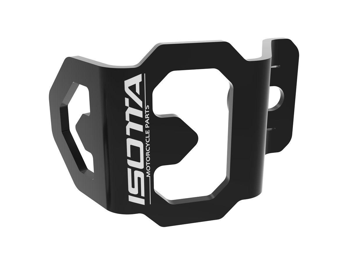 Protection for the rear brake fluid reservoir for Moto Guzzi V100 Mandello S /Stelvio 1000