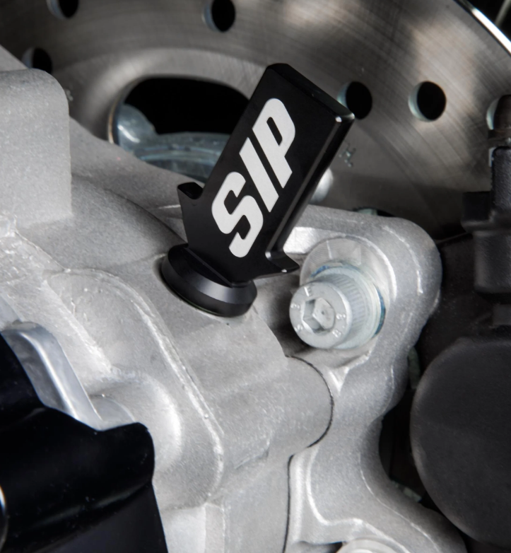 Oil dipstick transmission oil, black matt