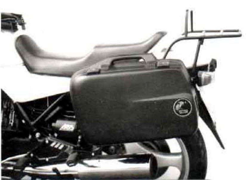 Tubular luggage rack Topcase carrier black for BMW K 100 RT/RS (90-92) Hepco & Becker