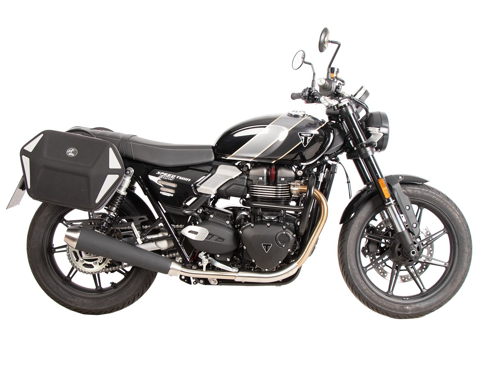 C-Bow side carrier black for Triumph Speed Twin 900 (25-) Hepco & Becker