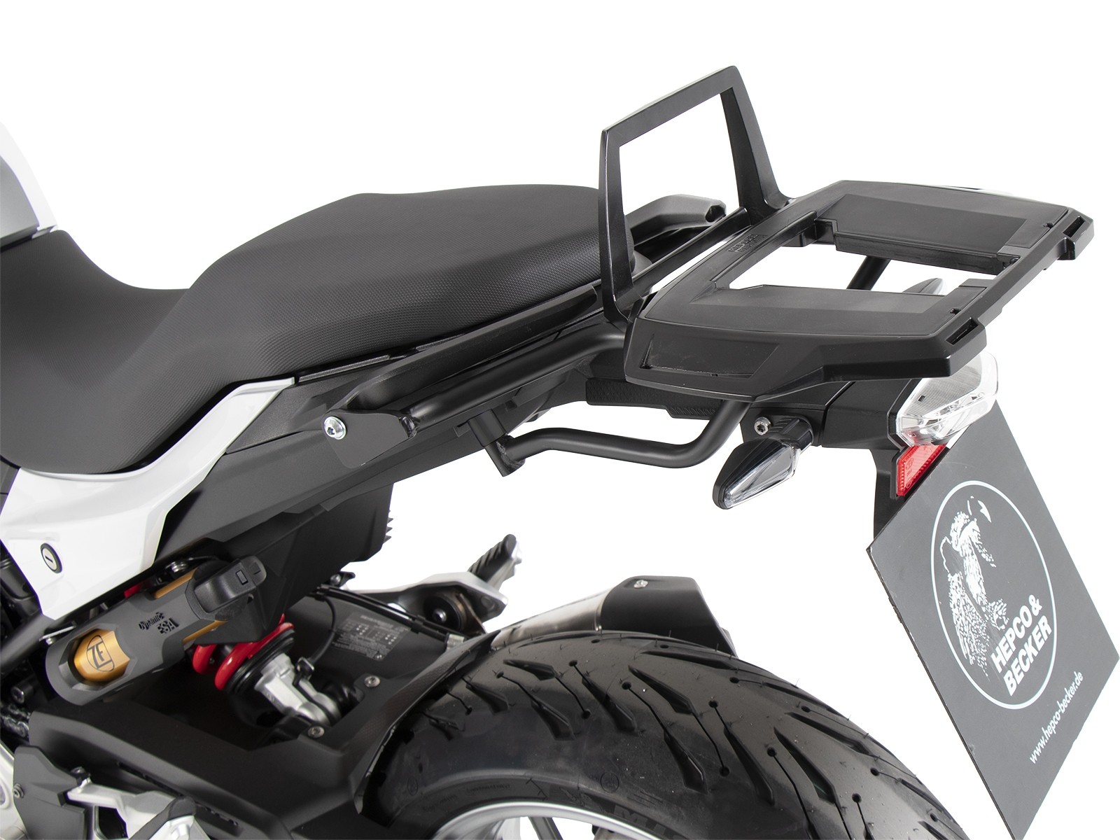 Alurack top case carrier for BMW F 900 R (20-24) Hepco & Becker