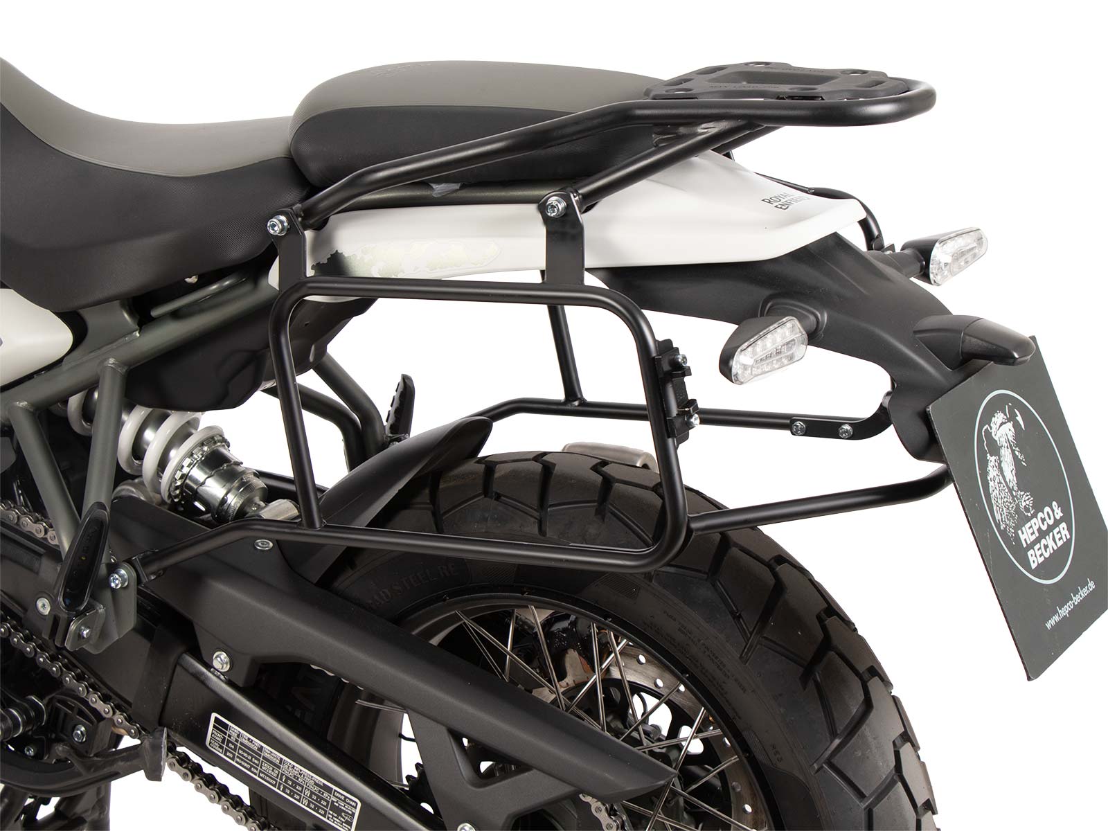 Side case carrier for Royal Enfield Himalayan 450 (24-) Hepco & Becker