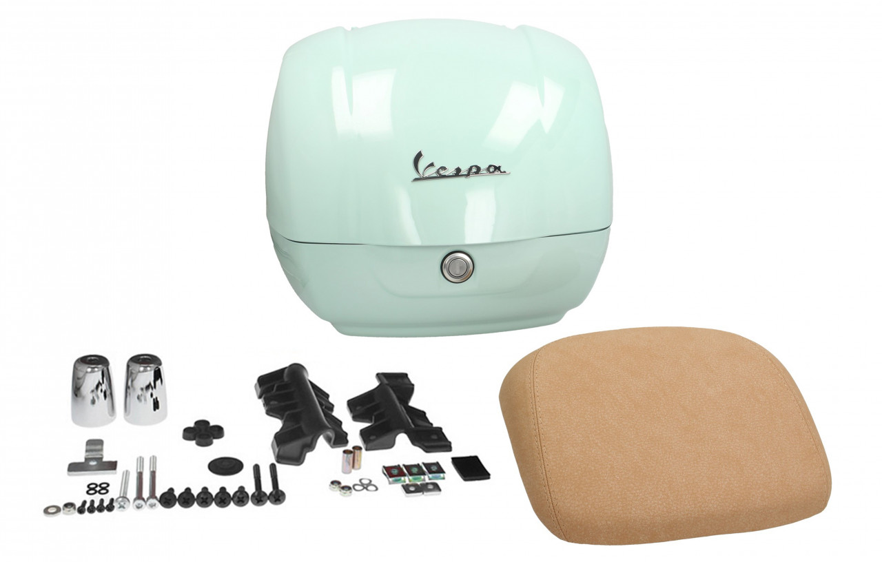 Original top case for Vespa GTS - Green Relax 350/A 36L