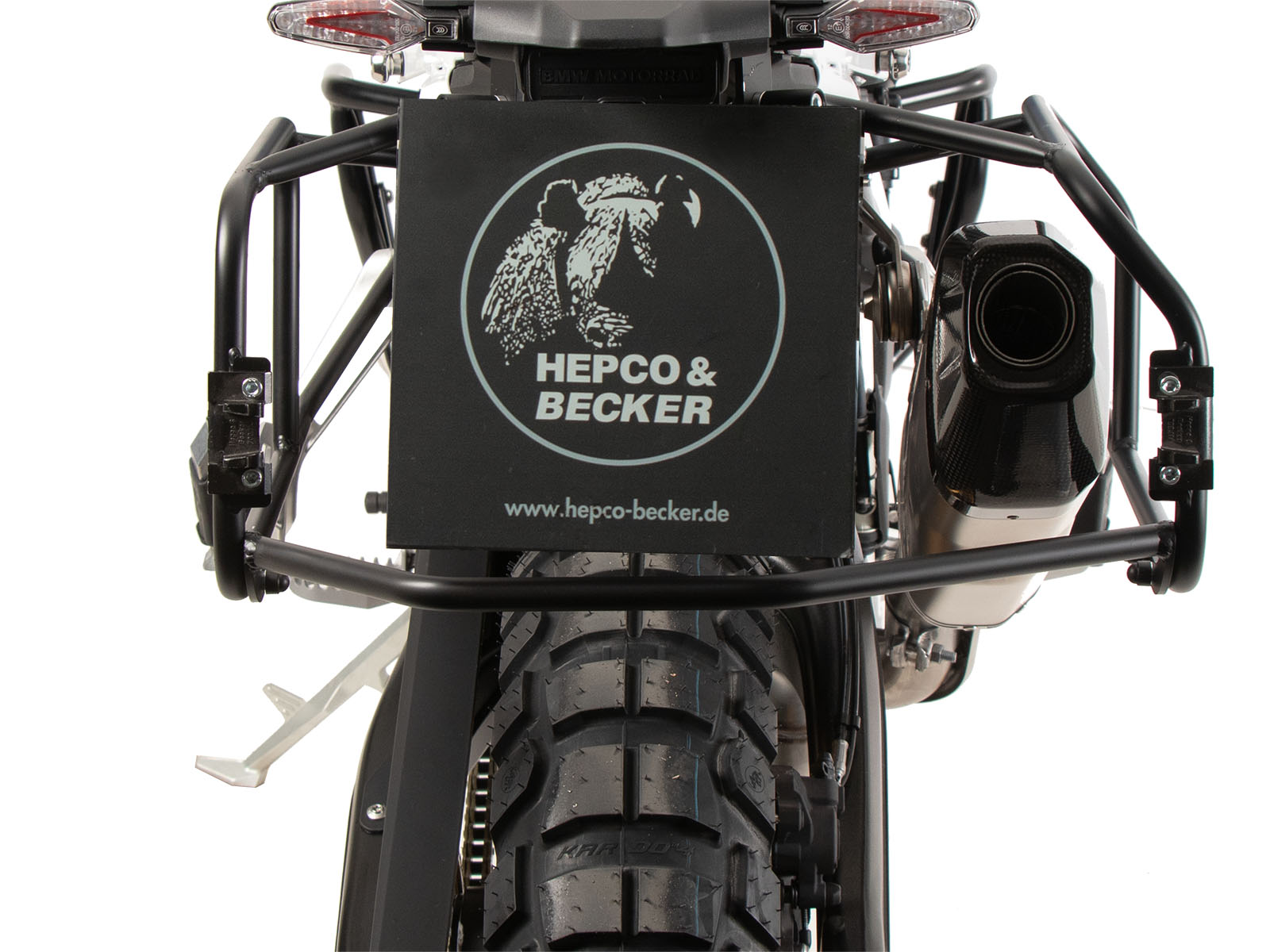 Side case carrier cutout for BMW F 900 GS (24-) Hepco & Becker