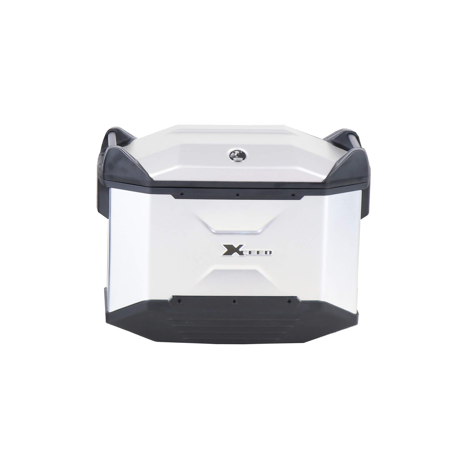 Alu Topcase Xceed 45 liters aluminum silver