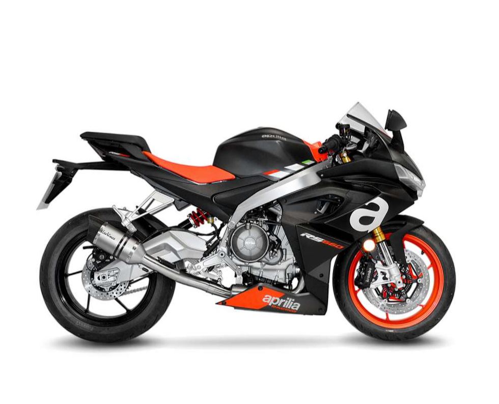 LeoVince exhaust system LV Pro, stainless steel for Aprilia Tuono 660 / RS 660