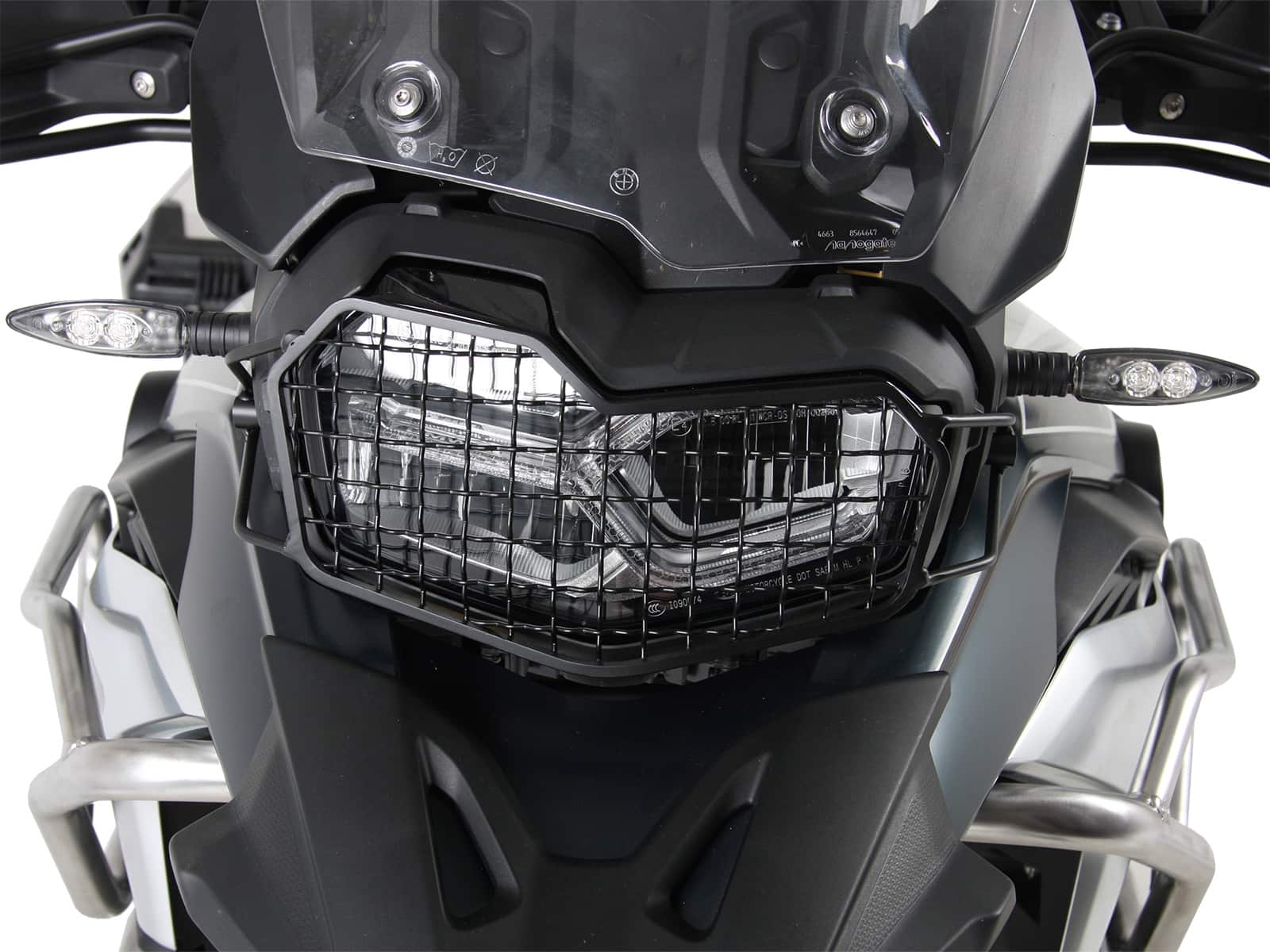 Lamp guard black for BMW F 750 GS Hepco & Becker