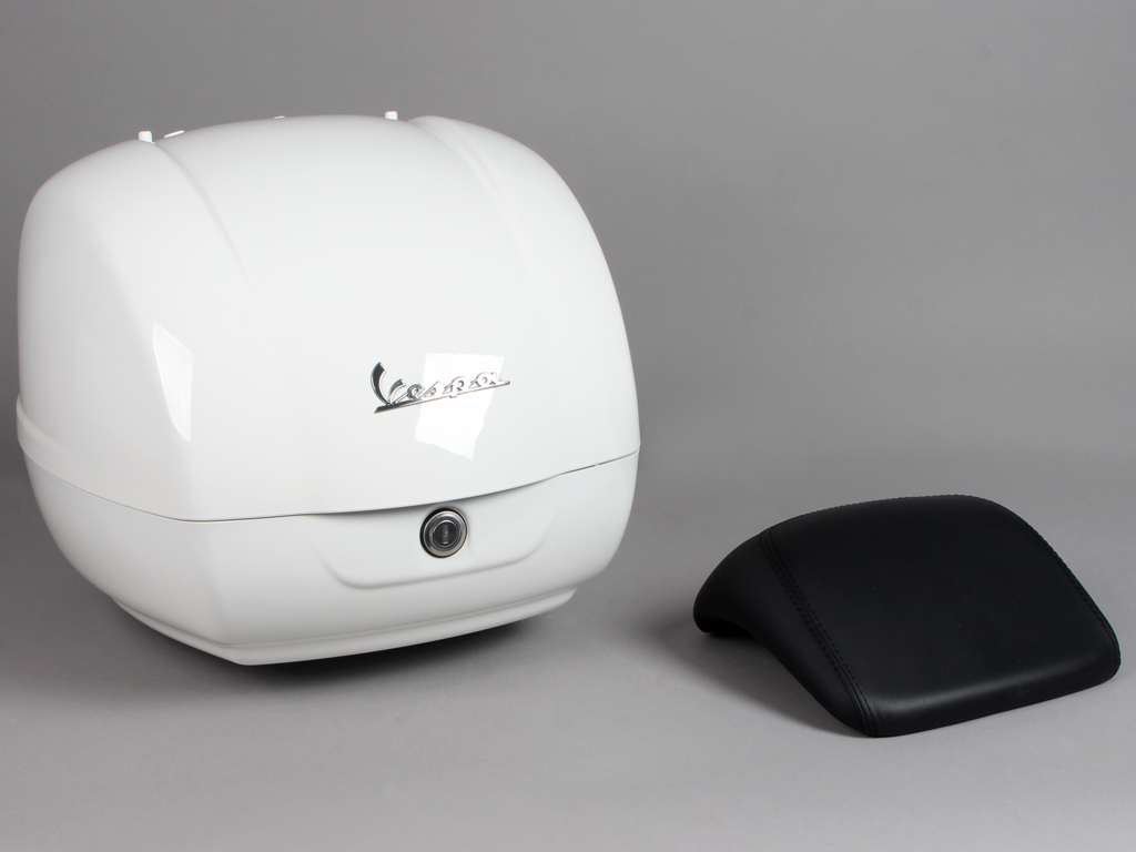 Original top case for Vespa GTS - white montebianco / innocenza 544