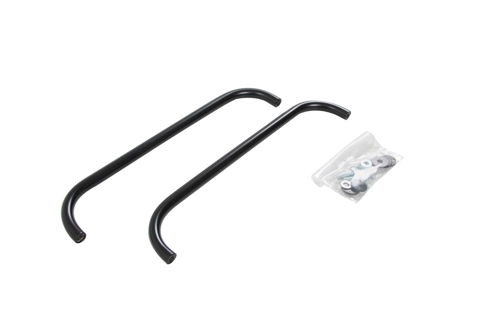 Black railing for Xplorer Topcase 45 including Hepco & Becker fastening material