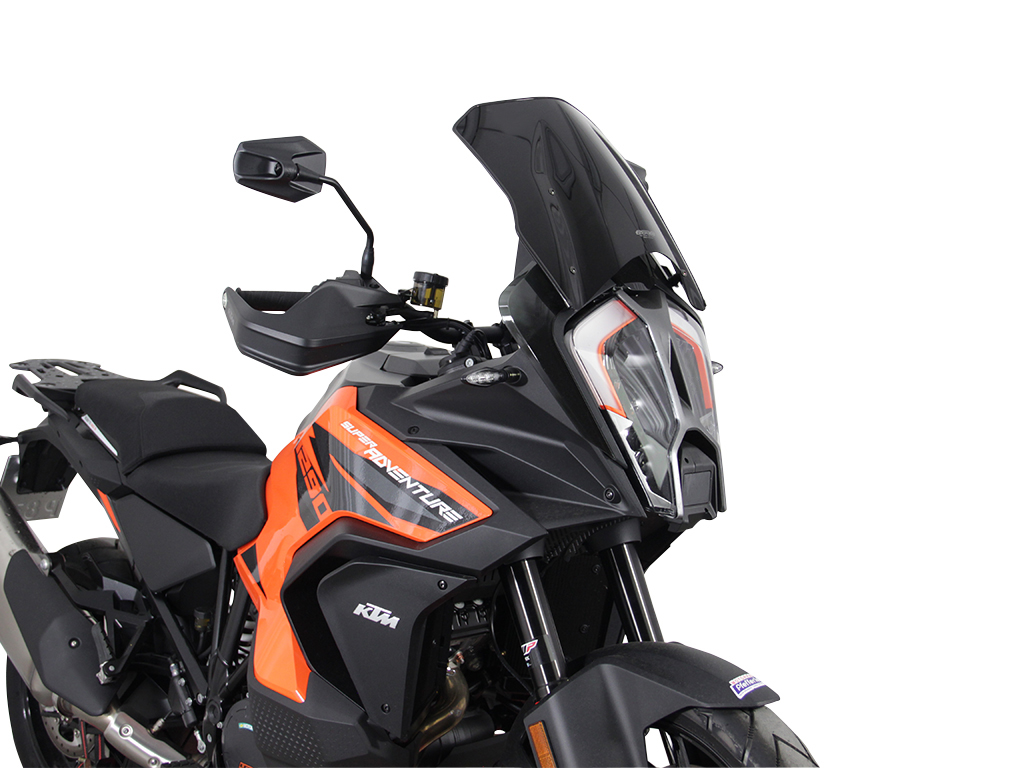 MRA touring screen "TM" black for KTM Superadventure 1290 /S /R 2021-