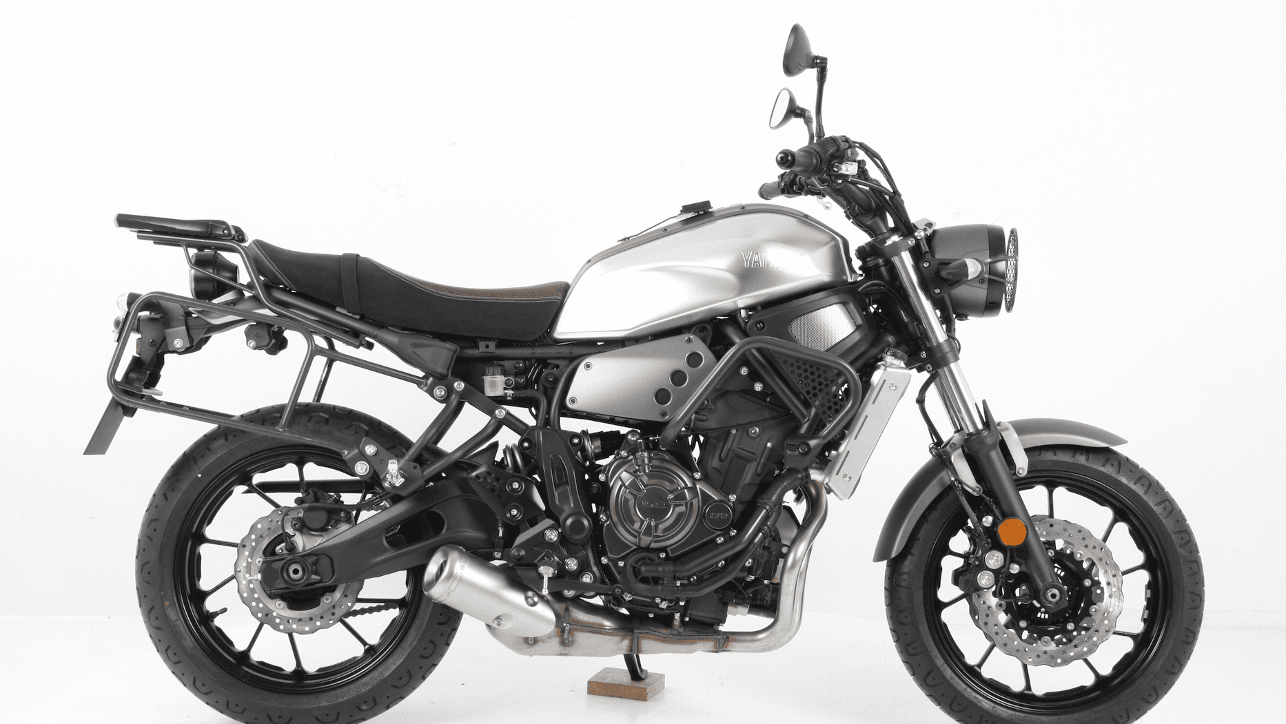 Case carrier Lock it for Yamaha XSR 700 / XTribute (22-) Hepco & Becker