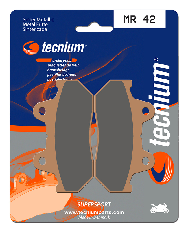 Tecnium Street Performance sintered metal brake pads - MR42