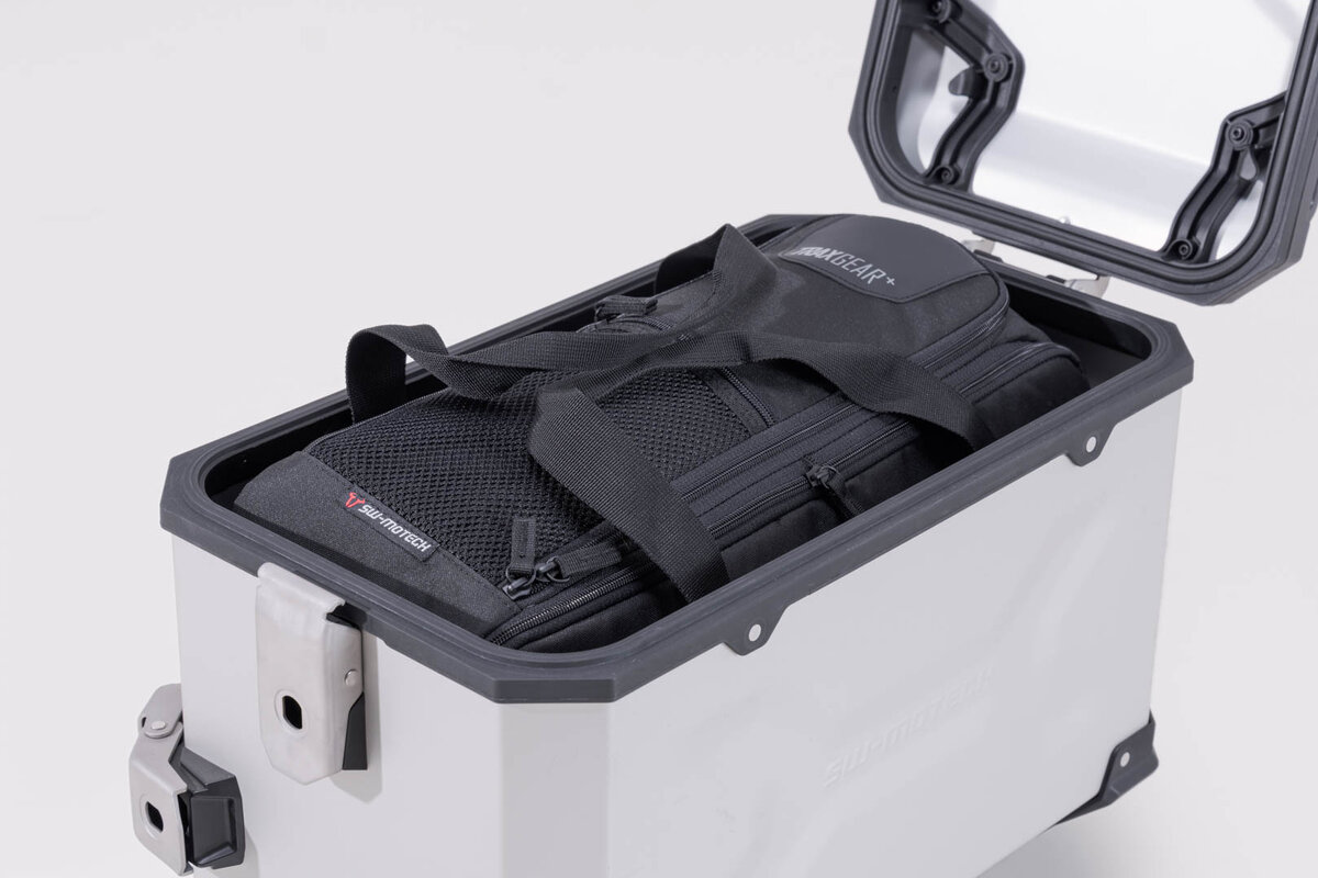 SW-Motech TRAX M / L inside pocket. For TRAX side cases. With volume expansion SW Motech