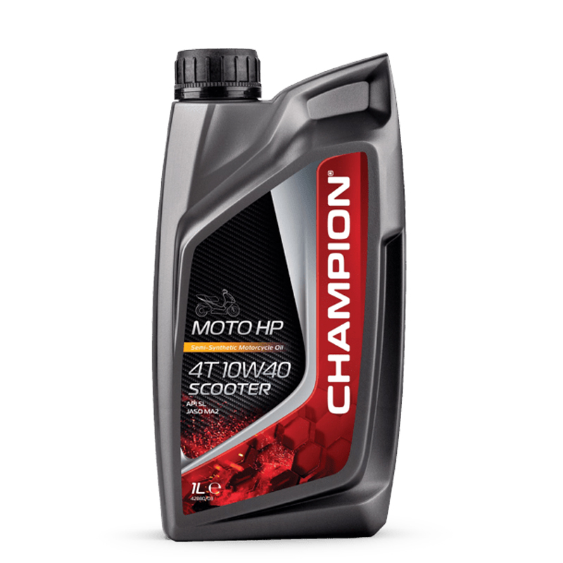 CHAMPION® Moto HP 4T 10W-40 Scooter engine oil - 1 liter
