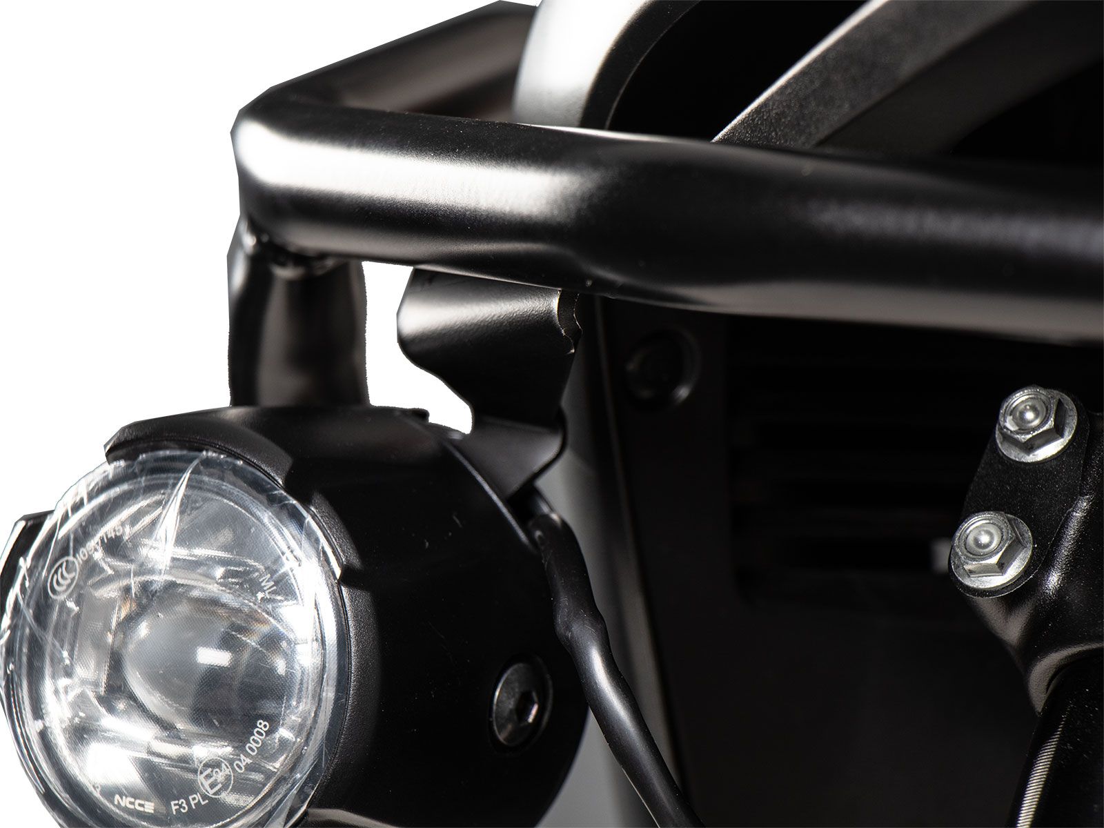 Adapter set for original auxiliary headlights for Honda XL 750 Transalp (23-) Hepco & Becker