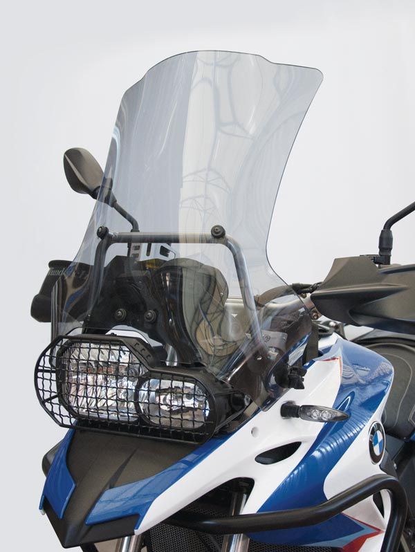 High windshield ADV type for BMW F 700 GS (12-18), clear