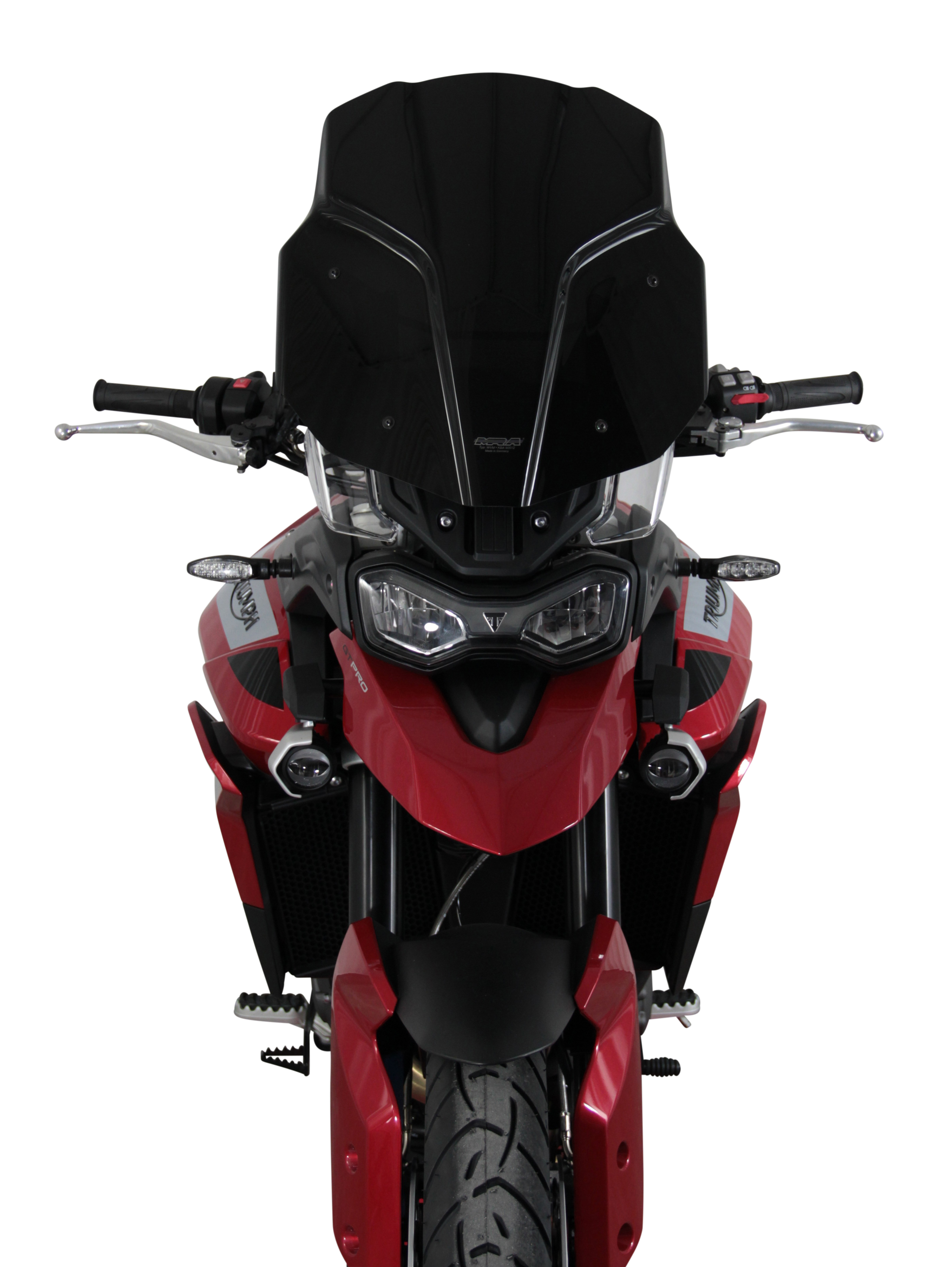 Touring windshield MRA "TM" for TRIUMPH TIGER 900 /GT PRO (Bj.19-) - Smoke gray