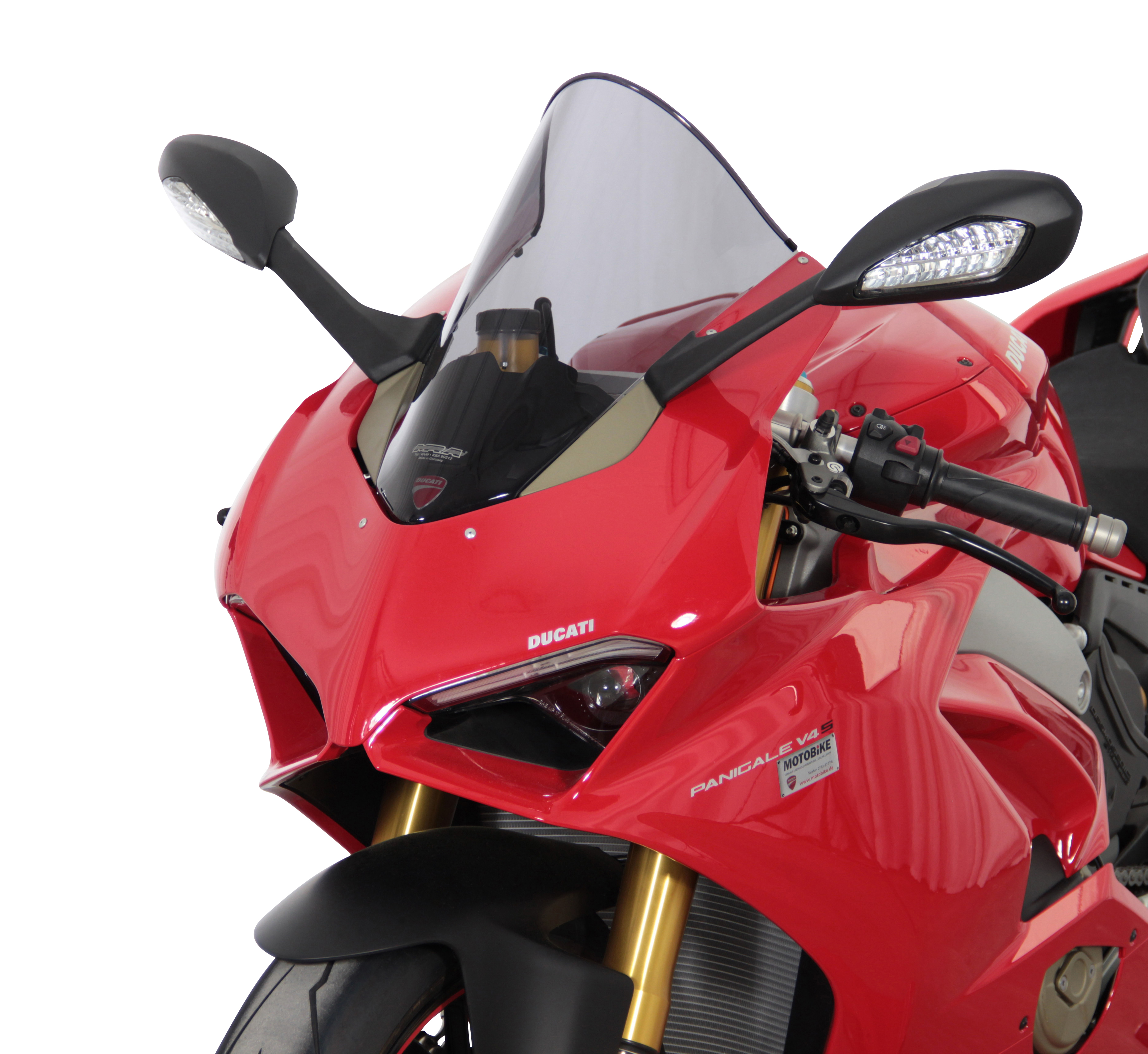 Racing windshield "R" smoke gray for Panigale V4 /R /S Orignal MRA